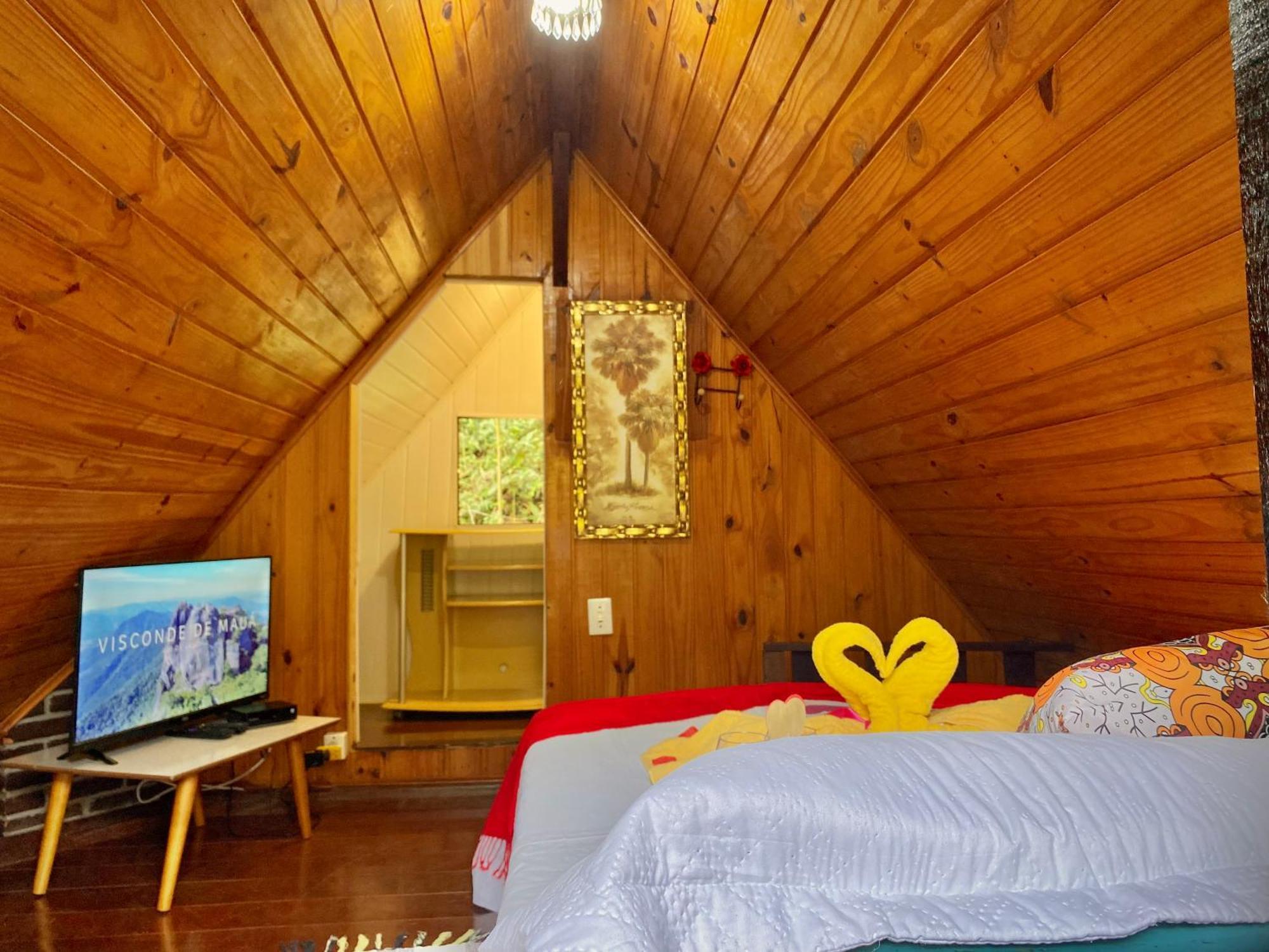 Chale 1 Alto Na Montanha, Com Lareira E Wi-Fi Apartment วิสกอนจิ จิ เมาอา ภายนอก รูปภาพ